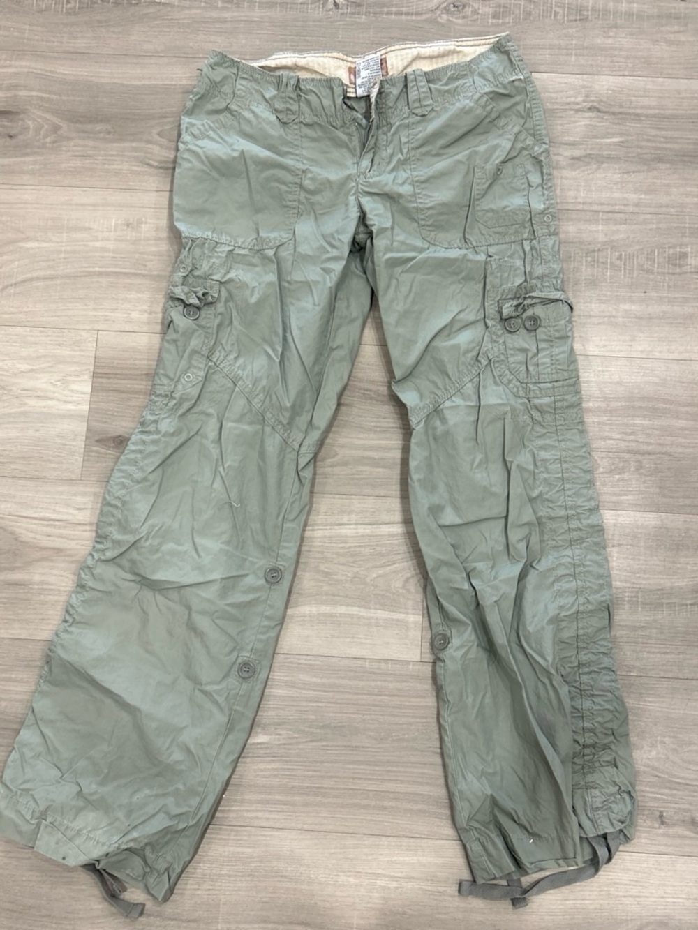 NOBO light sage green casual cargo shorts